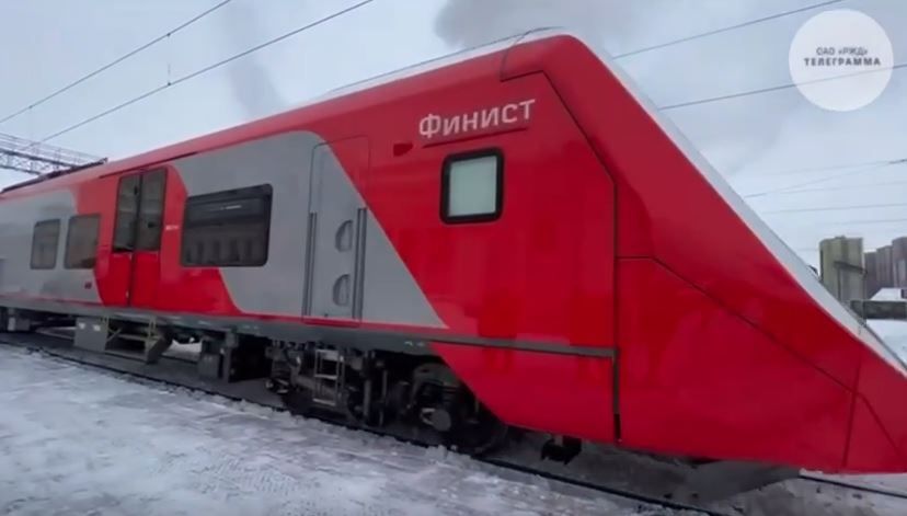 Новый скоростной электропоезд «Финист» запустили в Пермском крае