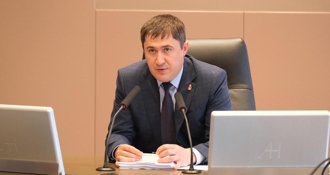Глава Пермского края Дмитрий Махонин планирует уйти в недельный отпуск