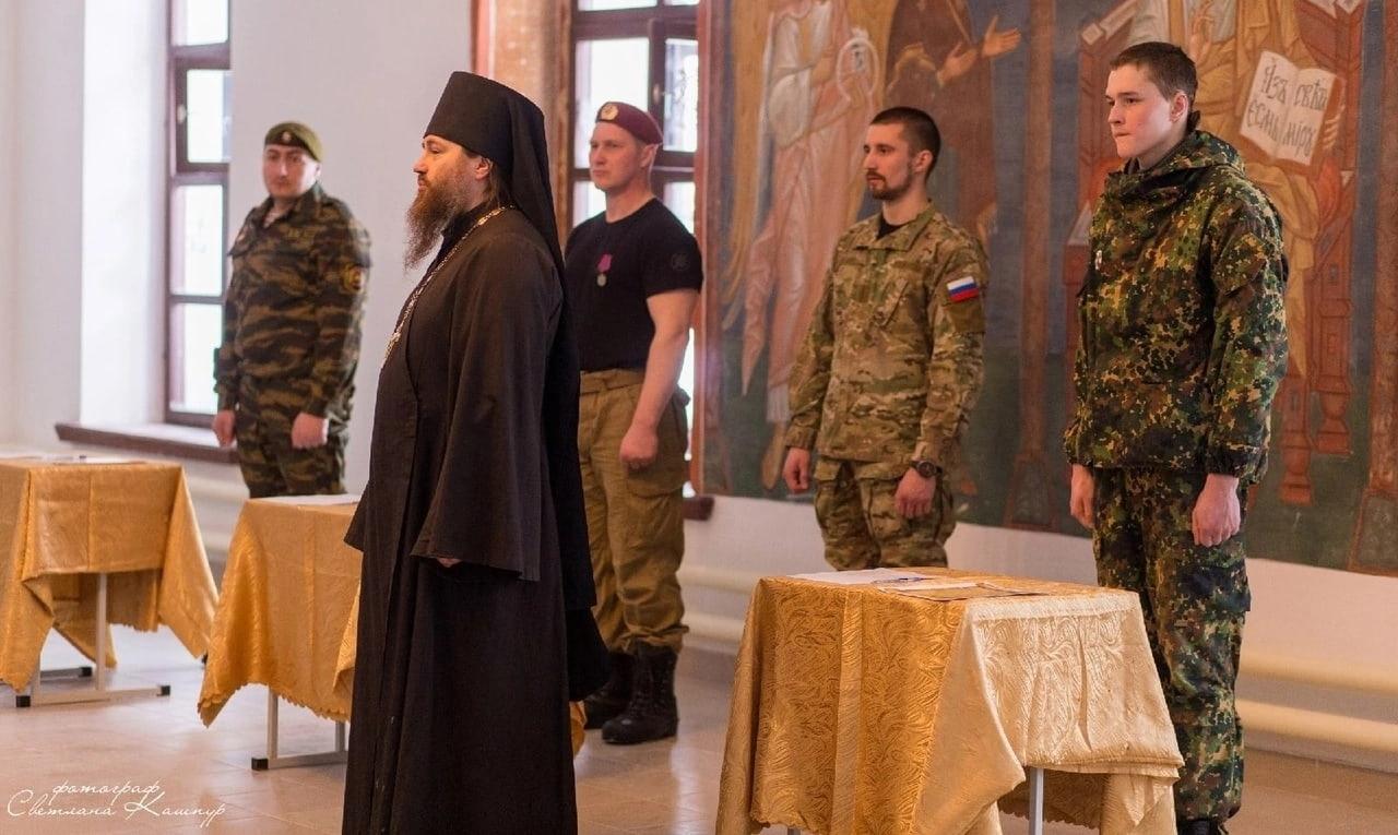 Настоятель Белогорского монастыря отправился на спецоперацию