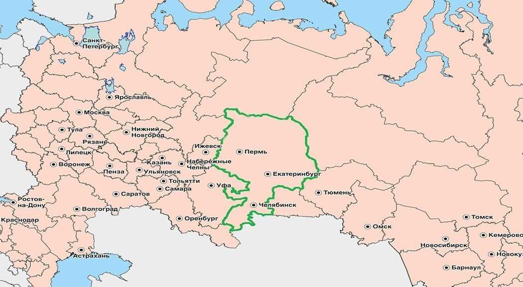 Пермь, Екатеринбург и Челябинск хотят объединить в один регион