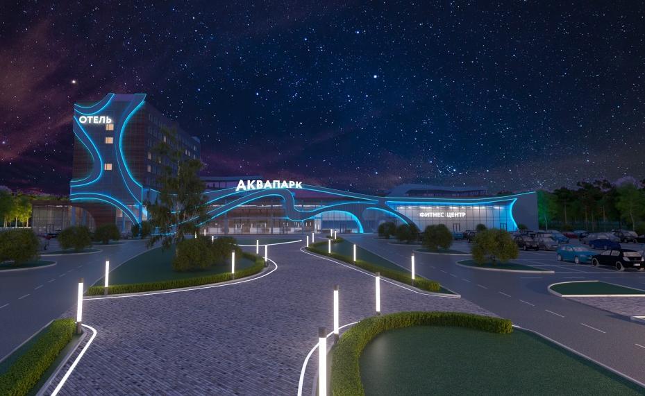 В Перми компания представила концепцию аквапарка с отелем