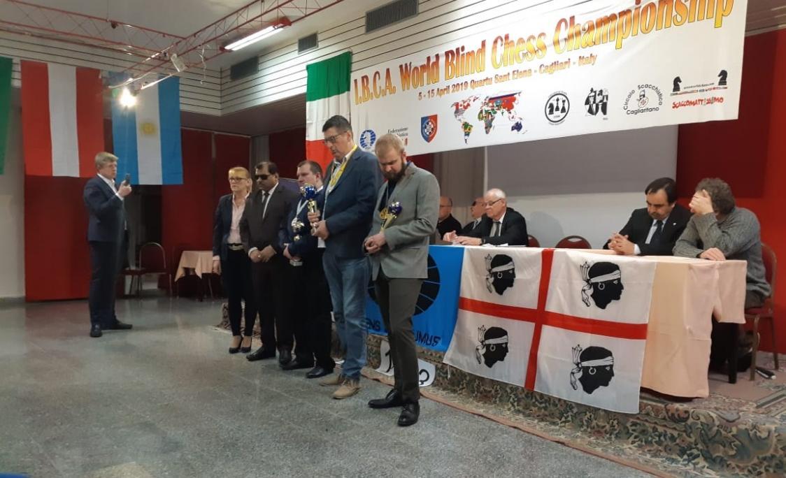 Житель Прикамья завоевал "серебро" на чемпионата мира по шахматам среди слепых