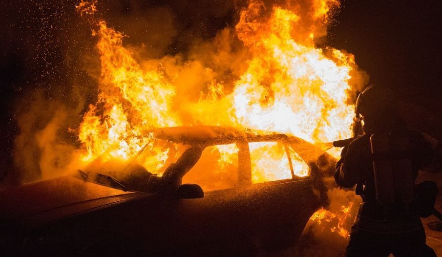 В Пермском крае мужчина сгорел в автомобиле