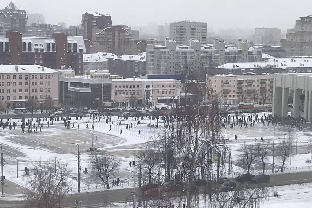 В Перми омбудсмен раскритиковал незаконное шествие в поддержку Навального