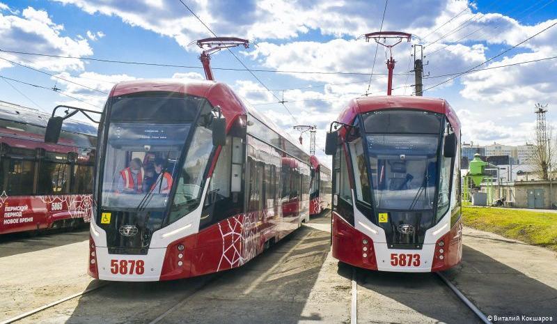 Мэрия Перми купит 10 новых трамваев за 675 млн рублей