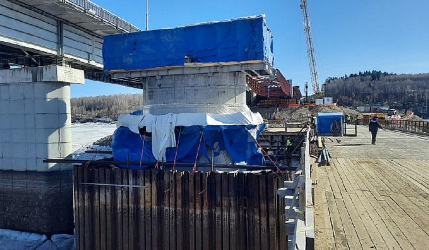 Минтранс Пермского края заявил о готовности моста через реку Чусовую на 22%