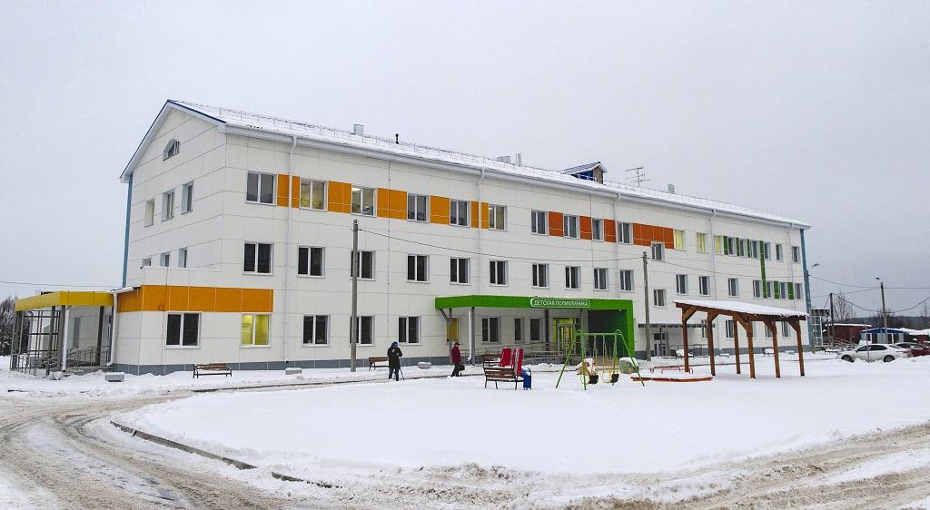 В Соликамске построили новую детскую больницу