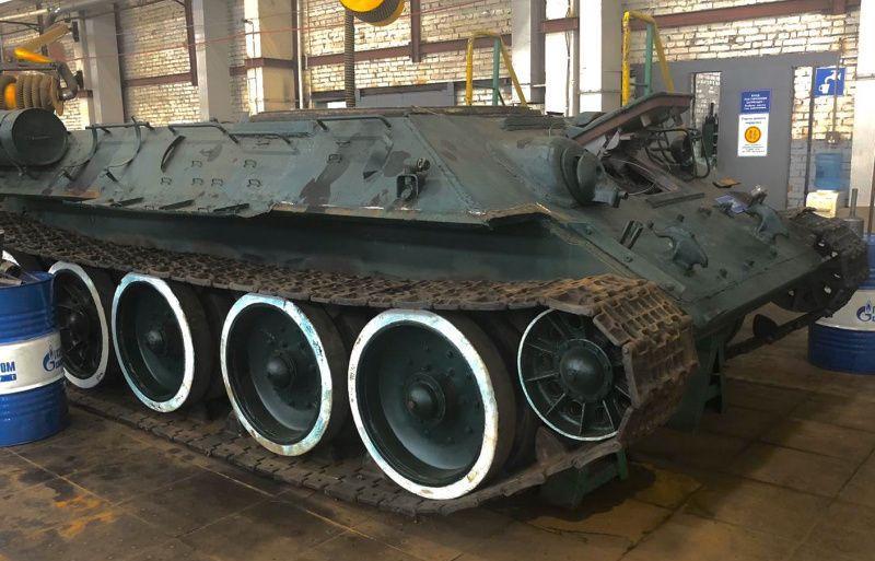 Танк Т-34 примет участие в юбилейном Параде Победы в Перми