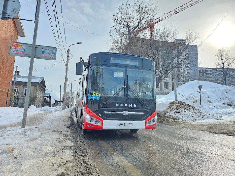 На маршрут в Перми вышел автобус китайского производства