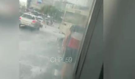 В Перми водитель иномарки набросился на водителя автобуса