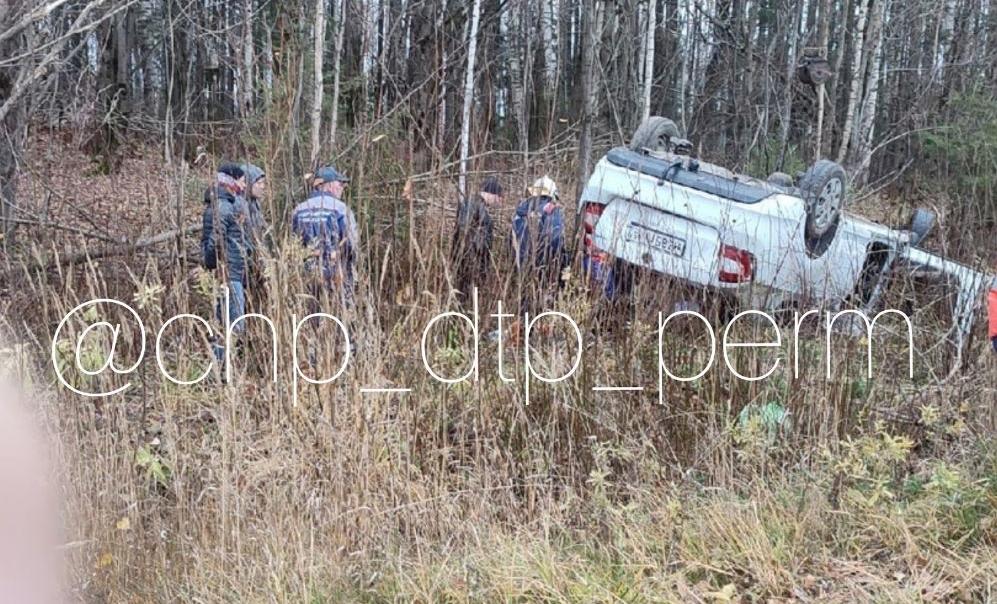 В Пермском крае на трассе в ДТП погиб водитель автомобиля