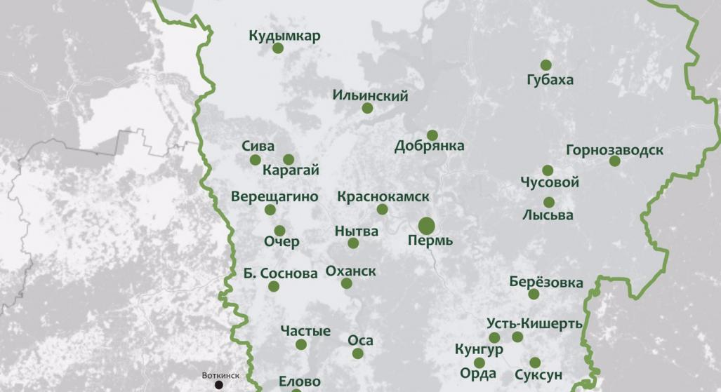 За сутки коронавирус COVID-19 выявили в 14 территориях Пермского края