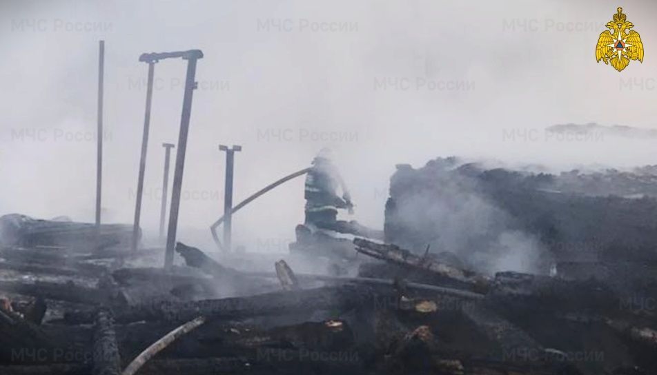 В Пермском крае на пожаре в жилом доме погибли четыре человека