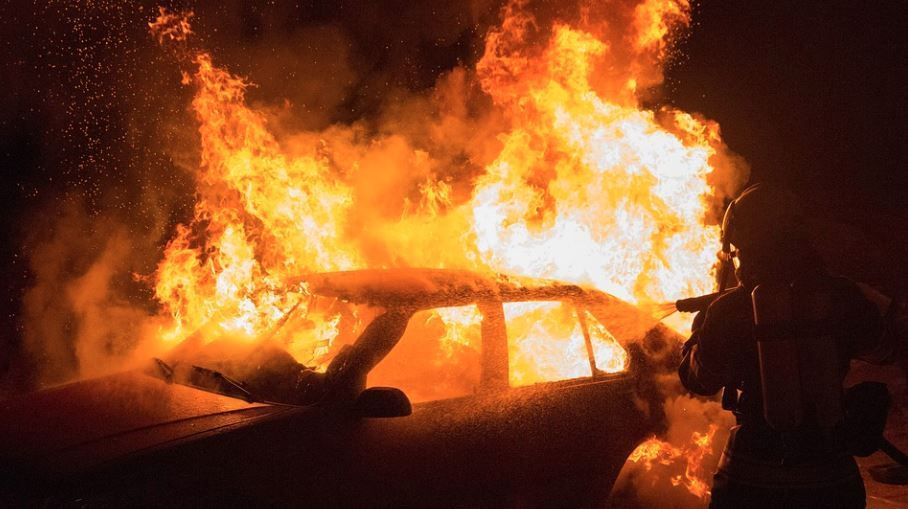 В Пермском крае мужчина сгорел в автомобиле