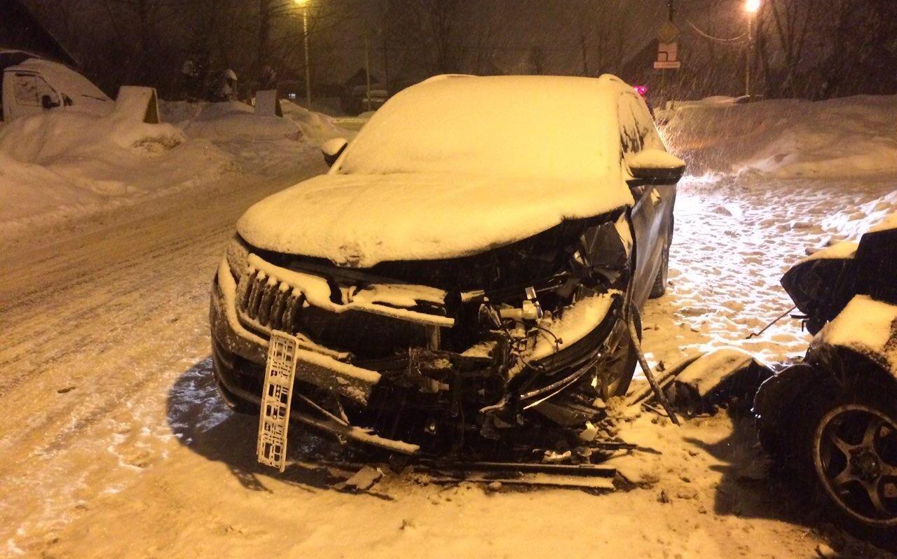 В Перми по вине пьяного водителя в аварии пострадали три человека