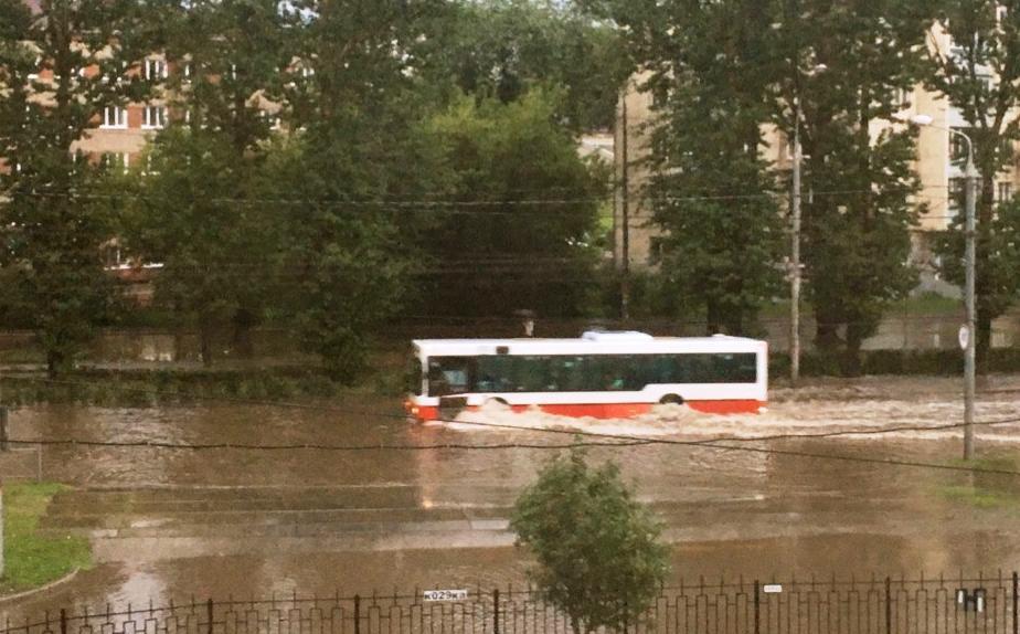Ливень 27 июля в Перми: на улицах потоп