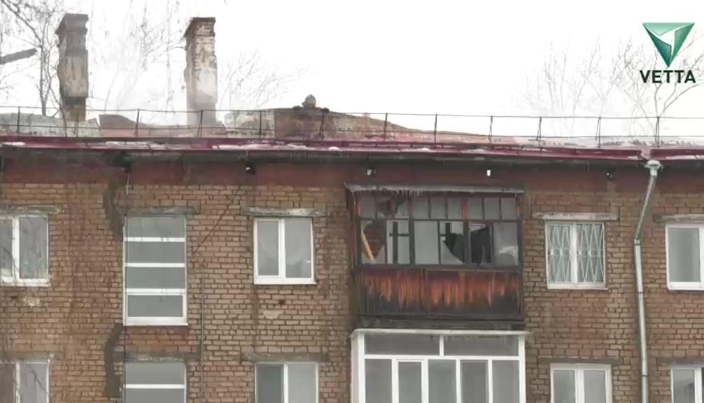 В Перми возбуждено уголовное дело после пожара на крыше дома на Студенческой