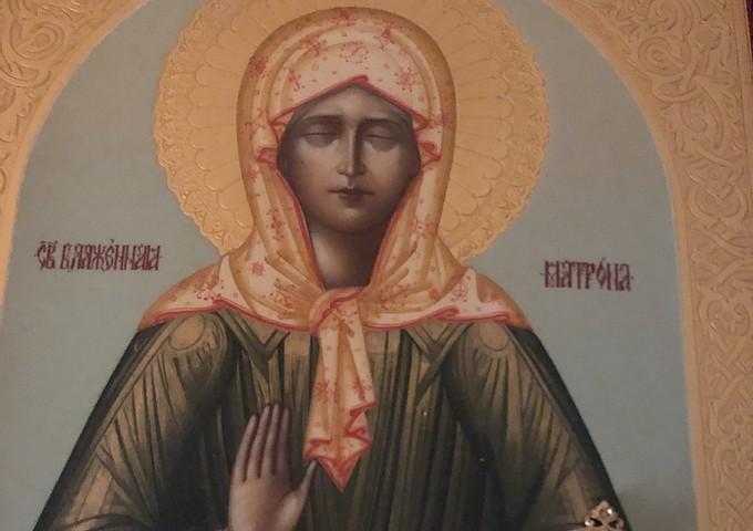 В Пермь доставлена икона Блаженной Матроны Московской