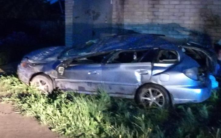 В Прикамье погиб водитель перевернувшейся иномарки