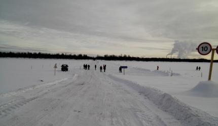 Две ледовые переправы открылись в Соликамском районе