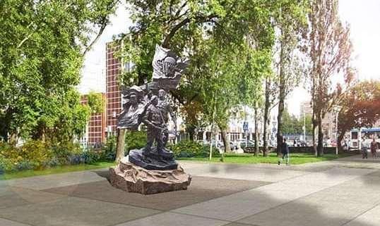 В Перми представили эскиз памятника Воздушно-десантным войскам
