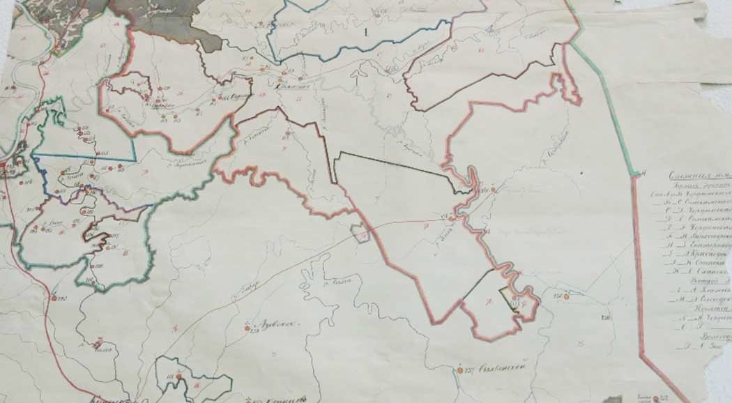 В Перми реставрируют уникальную карту земель Строгановых