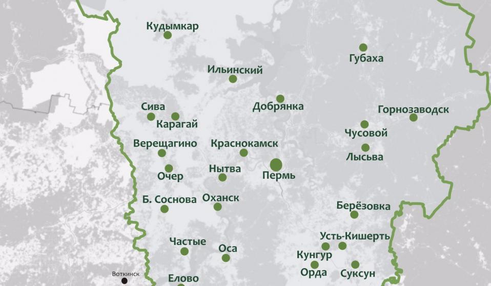 За сутки коронавирус вновь выявлен в 33 муниципалитетах Пермского края