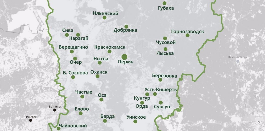 На 28 территориях Пермского края за сутки выявили случаи коронавируса COVID-19