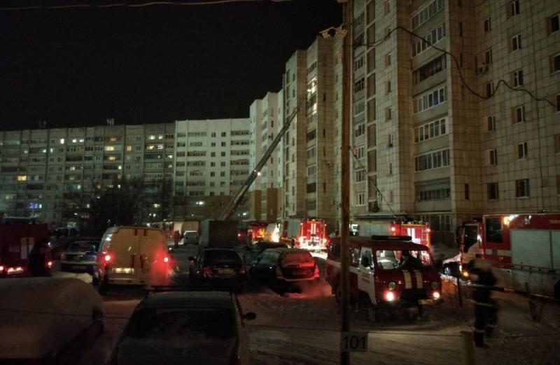 В МЧС рассказали о причинах пожара в пермской 10-этажке