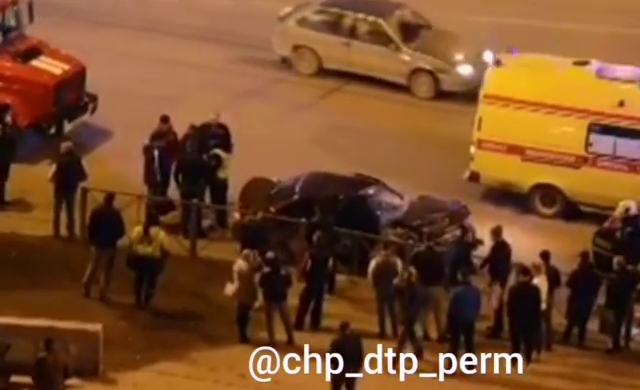 В Перми пассажирка легковушки пострадала в ДТП с автобусом