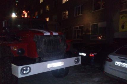 На пожаре в Перми спасены 22 человека