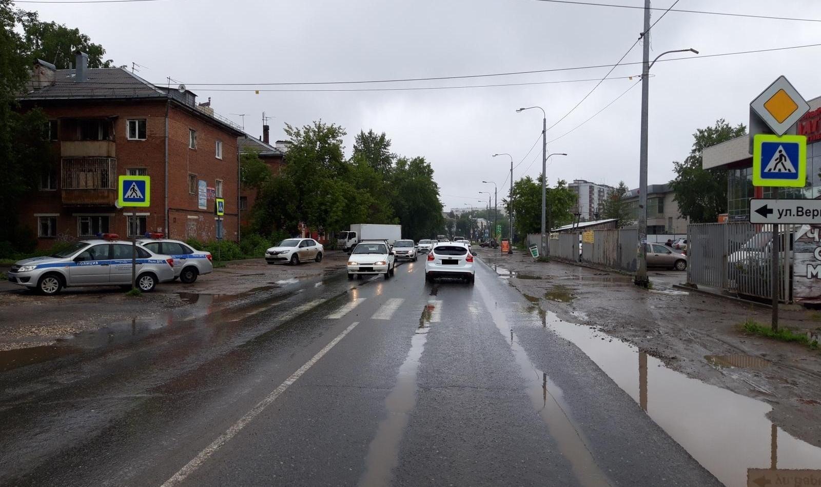 Сегодня утром в Перми водитель ВАЗа сбил 10-летнего пешехода