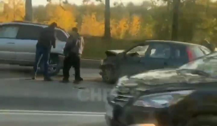 В Перми женщина пострадала в ДТП с тремя автомобилями