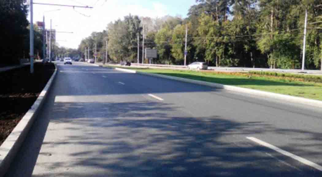 В Перми завершен ремонт дороги на шоссе Космонавтов