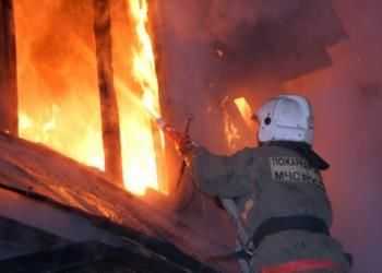 Из-за пожара в Кунгуре пришлось эвакуировать более 50 человек