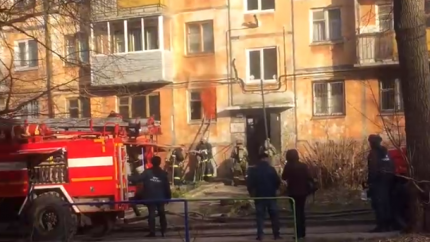 В Перми горела пятиэтажка на улице Мира