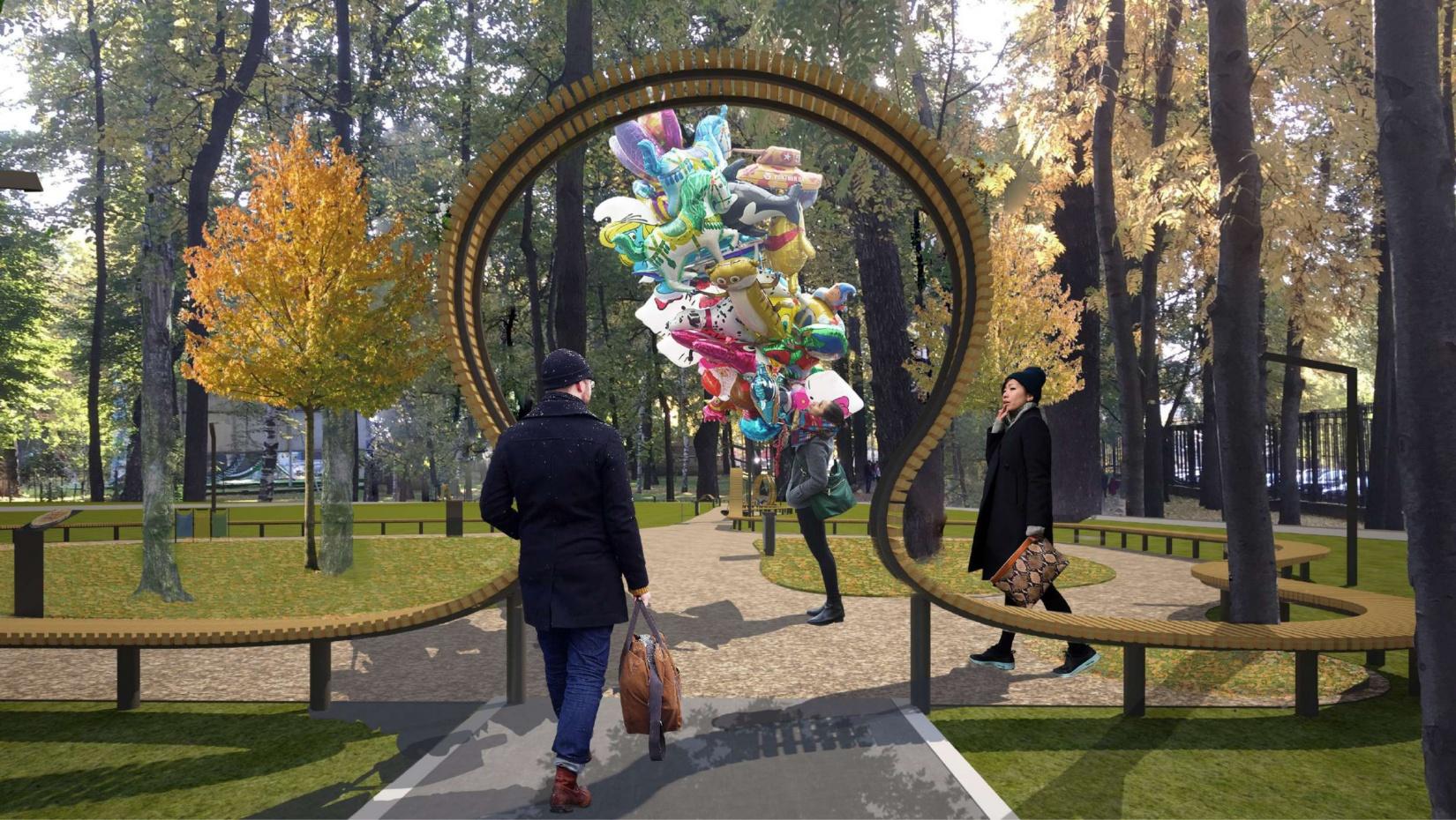 К юбилею Перми в парке Горького установят 300-метровую скамью
