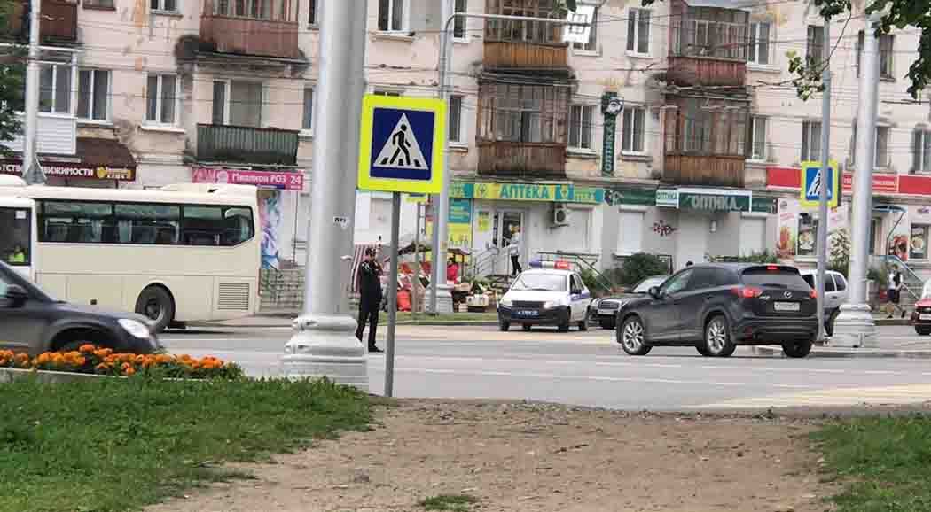 В Пермском крае автобус сбил пешехода на «зебре»