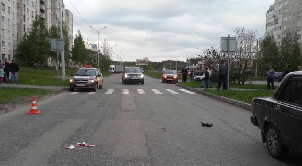В Прикамье лихач сбил двух детей на пешеходном переходе