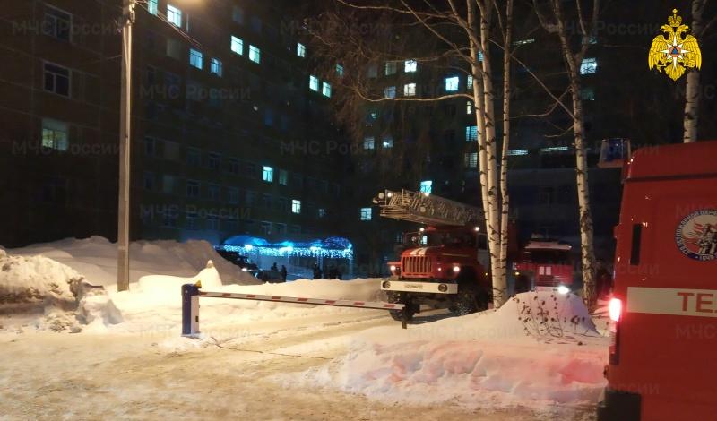 В Перми ночью произошел пожар в больнице