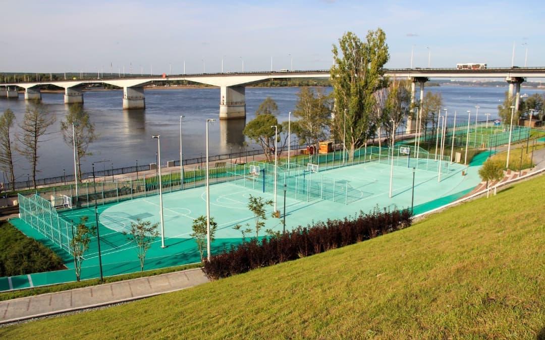 В Перми с 7 сентября открыт спортивный участок набережной Камы