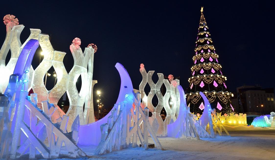 Более 266 тысяч человек посетили ледовый городок в Перми